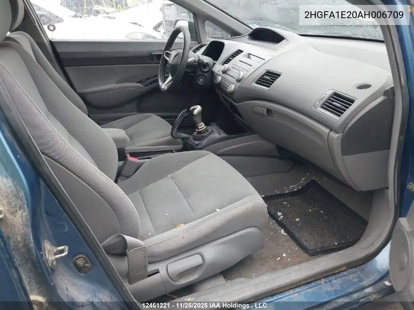 2HGFA1E20AH006709 2010 Honda Civic
