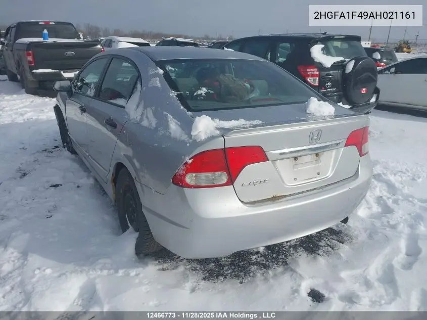2HGFA1F49AH021161 2010 Honda Civic Dx-G