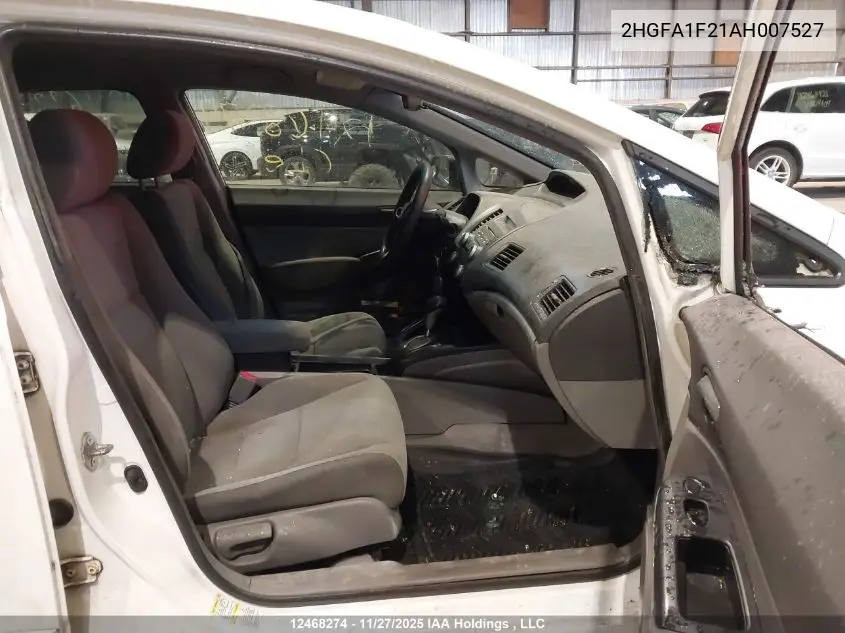 2HGFA1F21AH007527 2010 Honda Civic Dx/Dx-A