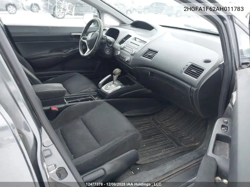 2HGFA1F62AH011783 2010 Honda Civic Sport
