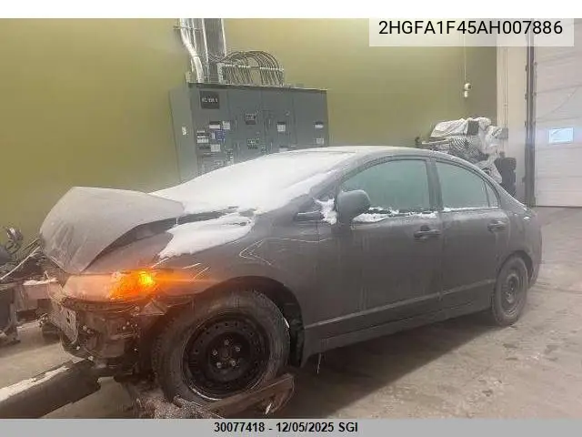 2HGFA1F45AH007886 2010 Honda Civic Dx-G