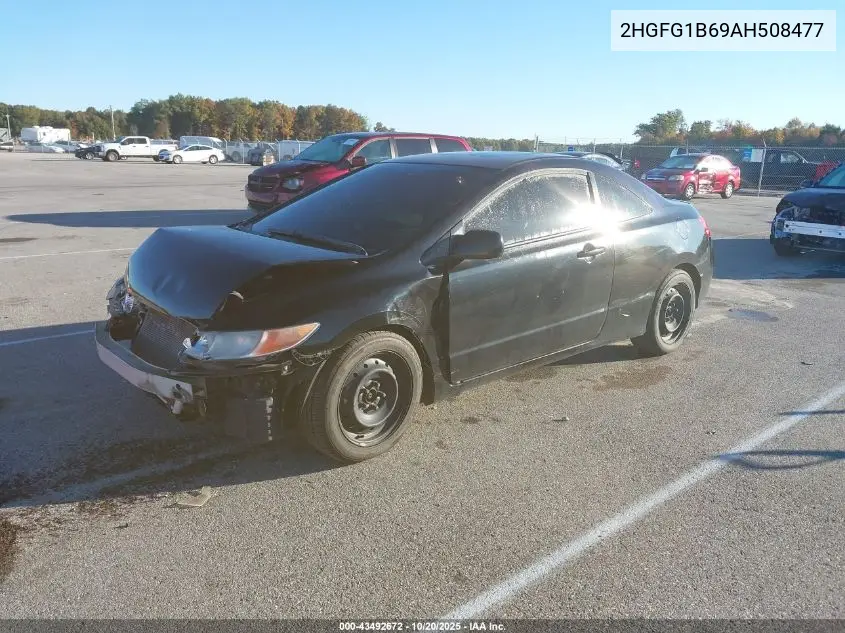 2HGFG1B69AH508477 2010 Honda Civic Lx