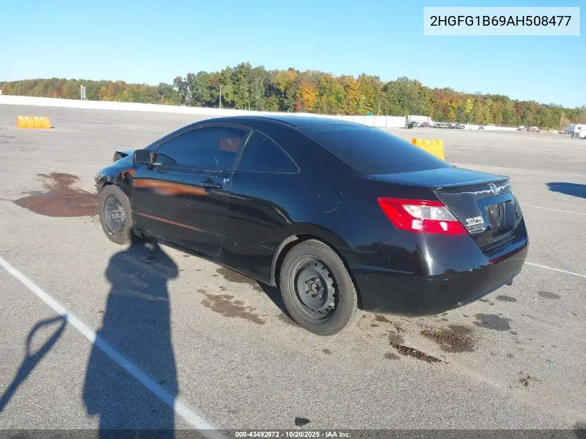2HGFG1B69AH508477 2010 Honda Civic Lx