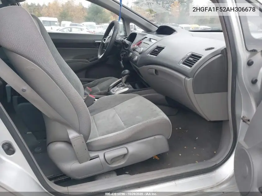2HGFA1F52AH306678 2010 Honda Civic Lx