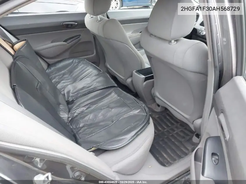 2HGFA1F30AH568729 2010 Honda Civic Vp