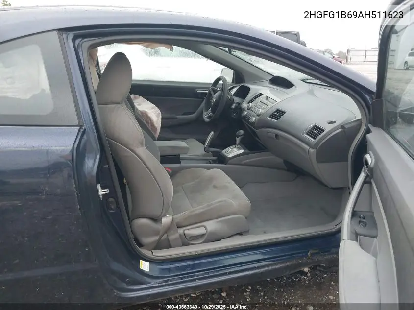 2HGFG1B69AH511623 2010 Honda Civic Lx