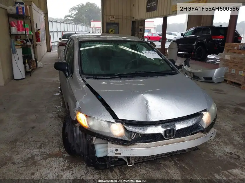 2HGFA1F55AH500556 2010 Honda Civic Lx