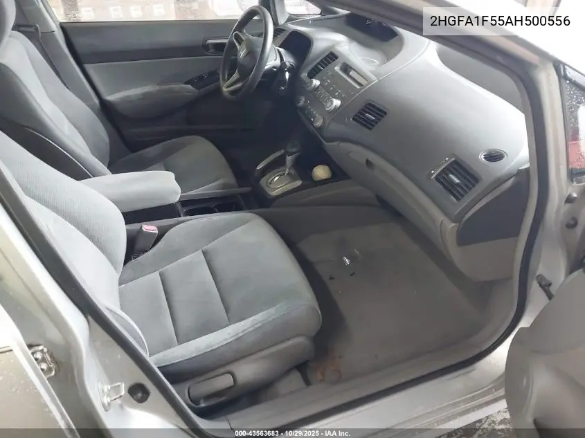 2HGFA1F55AH500556 2010 Honda Civic Lx
