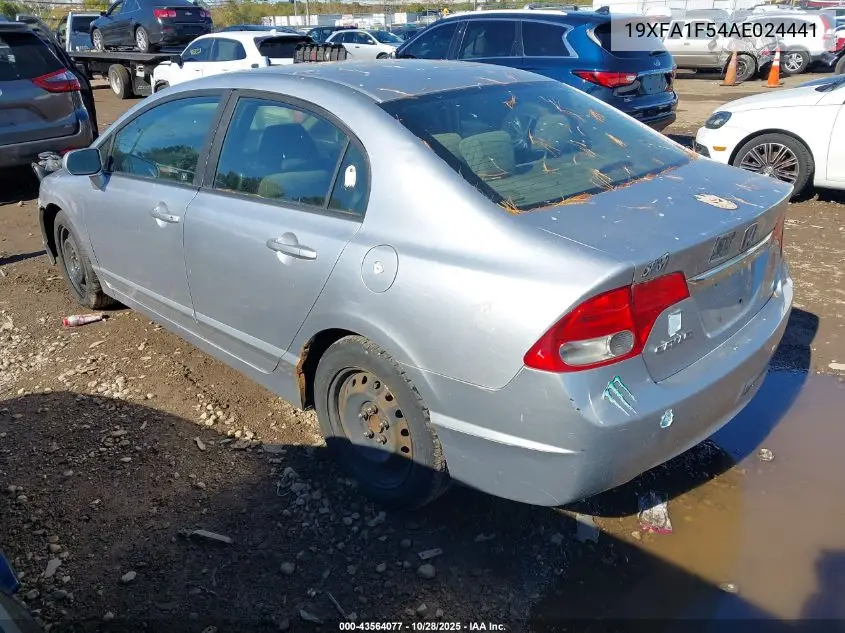 19XFA1F54AE024441 2010 Honda Civic Lx