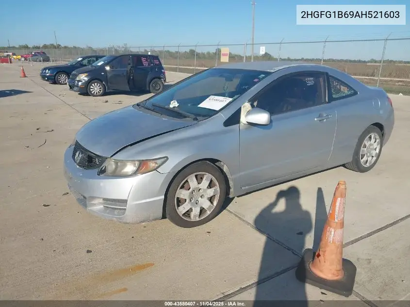 2HGFG1B69AH521603 2010 Honda Civic Lx
