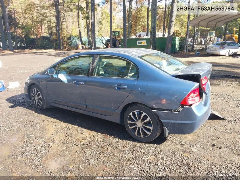 2HGFA1F53AH563784 2010 Honda Civic Lx