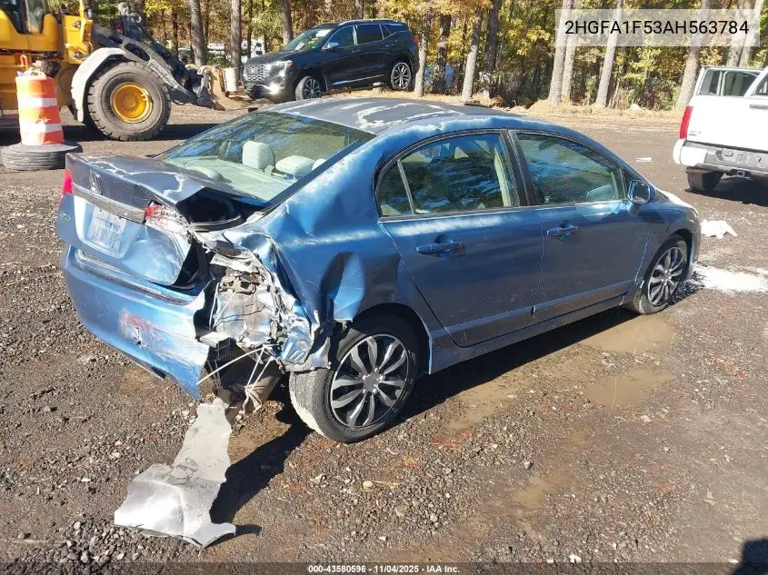 2HGFA1F53AH563784 2010 Honda Civic Lx