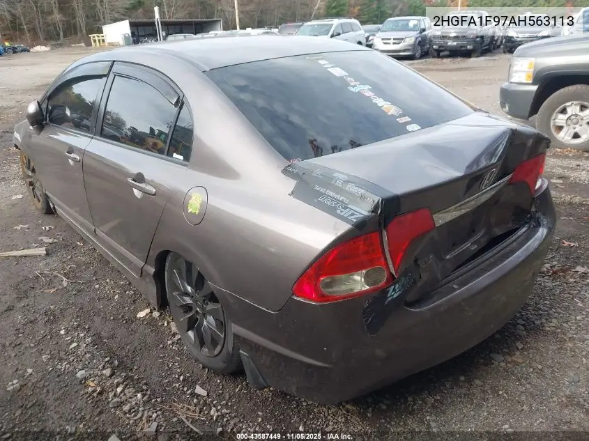 2HGFA1F97AH563113 2010 Honda Civic Ex-L