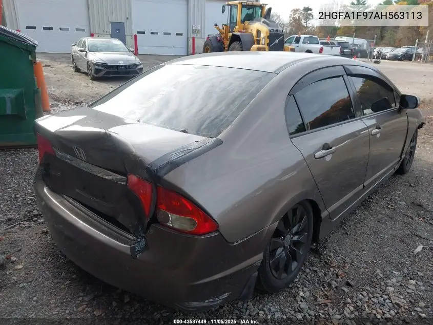 2HGFA1F97AH563113 2010 Honda Civic Ex-L