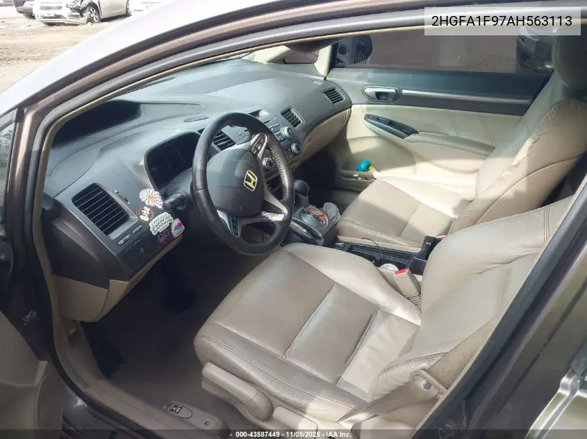 2HGFA1F97AH563113 2010 Honda Civic Ex-L