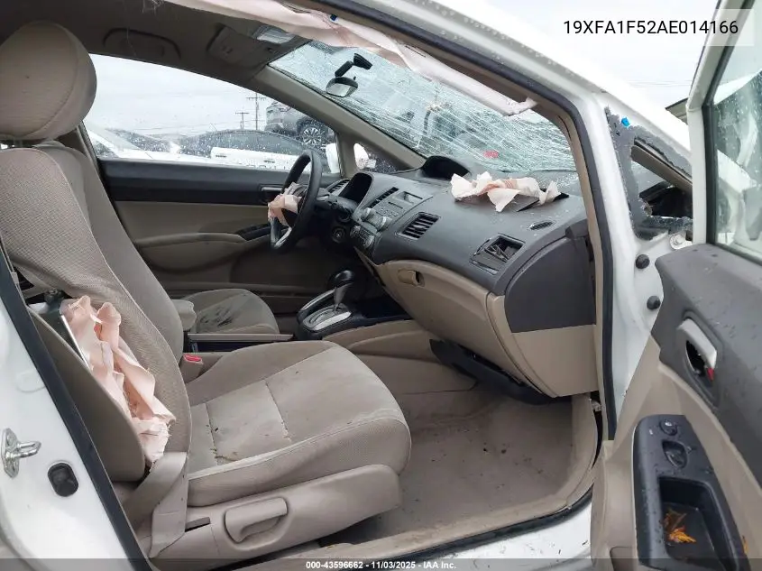 19XFA1F52AE014166 2010 Honda Civic Lx