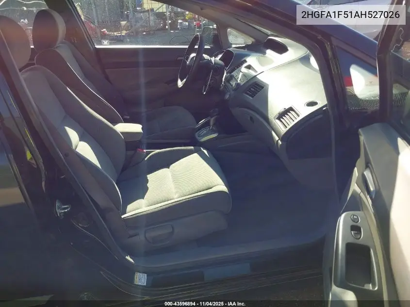 2HGFA1F51AH527026 2010 Honda Civic Lx