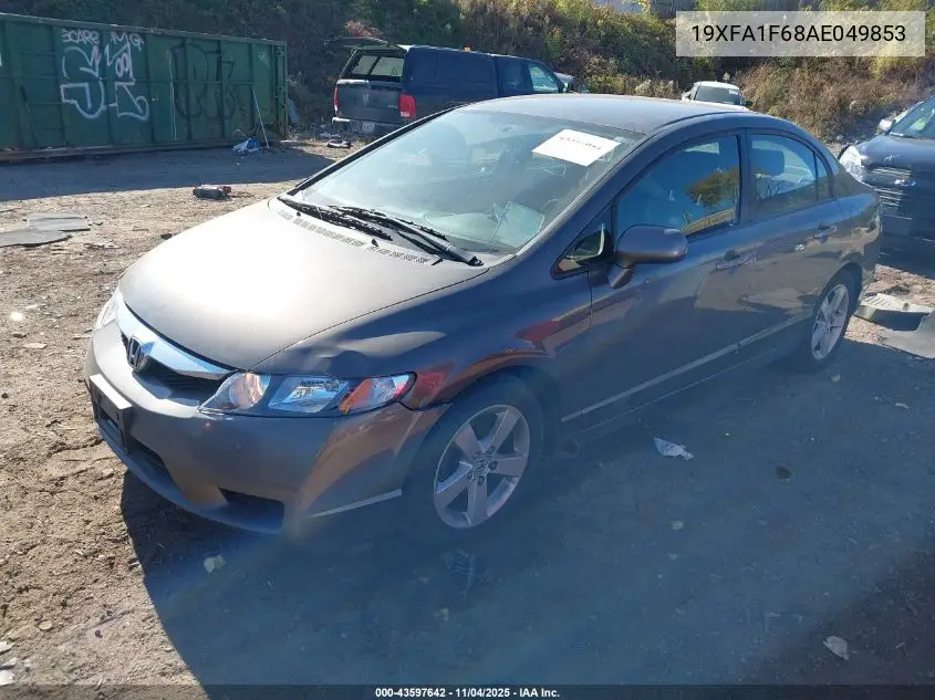 19XFA1F68AE049853 2010 Honda Civic Lx-S