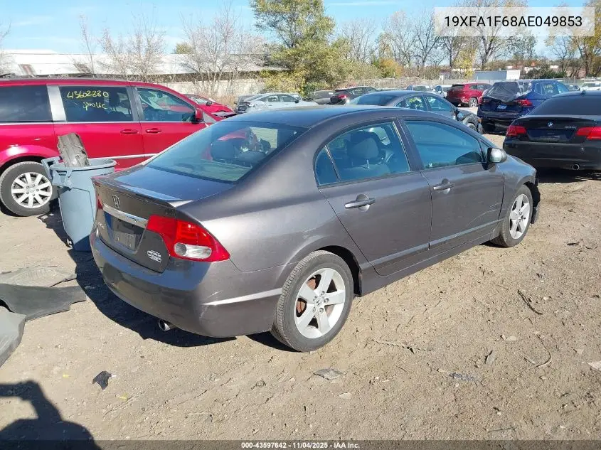 19XFA1F68AE049853 2010 Honda Civic Lx-S