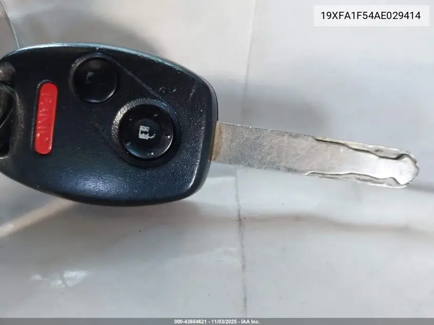 19XFA1F54AE029414 2010 Honda Civic Lx
