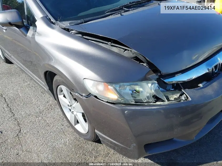 19XFA1F54AE029414 2010 Honda Civic Lx