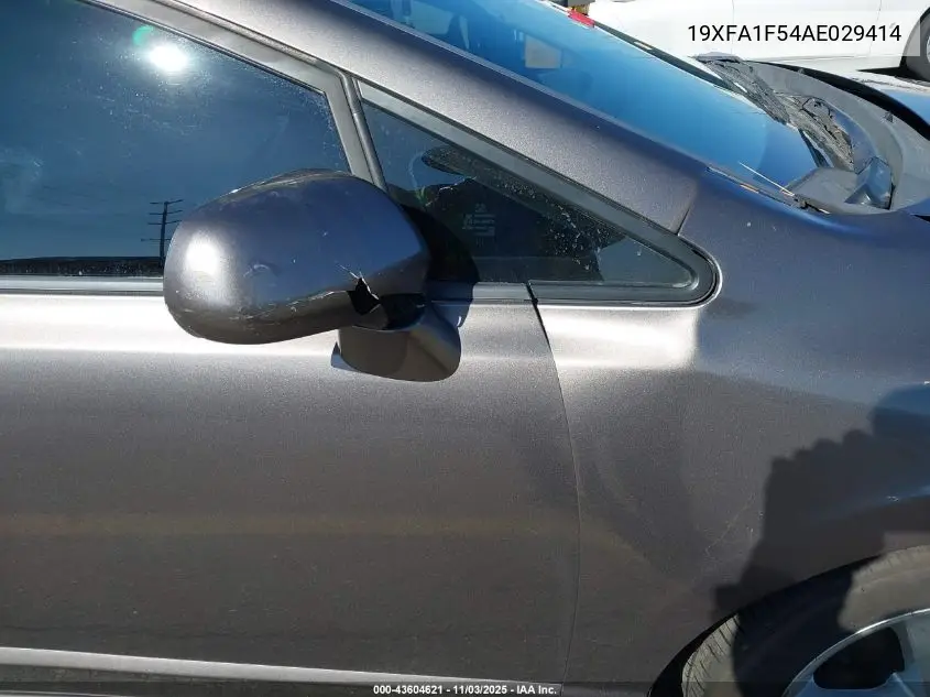 19XFA1F54AE029414 2010 Honda Civic Lx