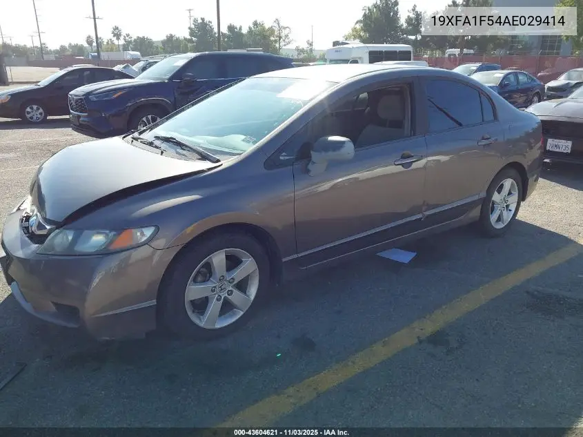 19XFA1F54AE029414 2010 Honda Civic Lx