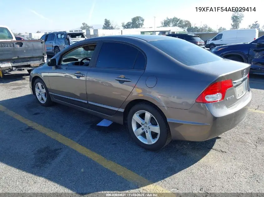 19XFA1F54AE029414 2010 Honda Civic Lx