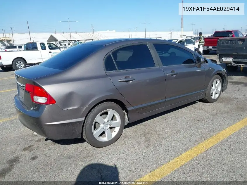 19XFA1F54AE029414 2010 Honda Civic Lx
