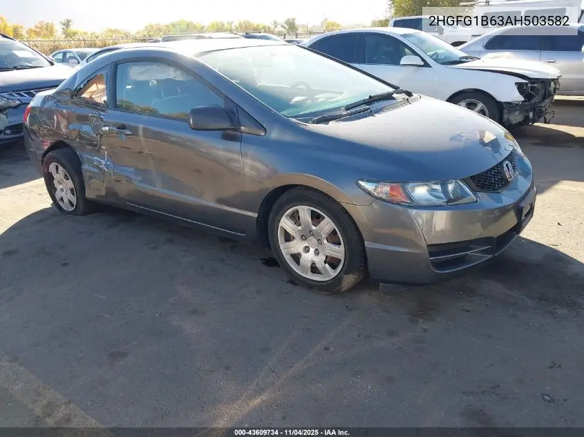 2HGFG1B63AH503582 2010 Honda Civic Lx