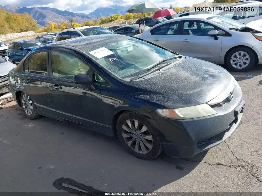 19XFA1F94AE059886 2010 Honda Civic Ex-L