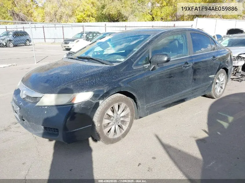 19XFA1F94AE059886 2010 Honda Civic Ex-L