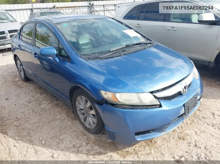 19XFA1F95AE062294 2010 Honda Civic Ex-L