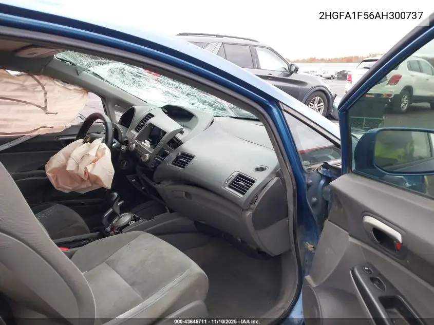 2HGFA1F56AH300737 2010 Honda Civic Lx