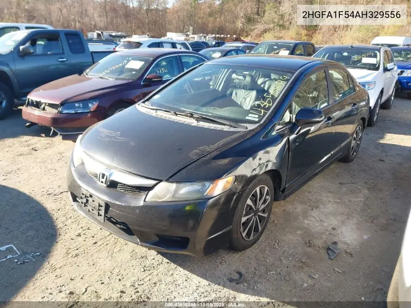 2HGFA1F54AH329556 2010 Honda Civic Lx