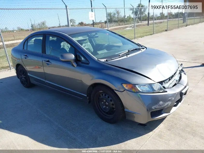 19XFA1F55AE007695 2010 Honda Civic Lx