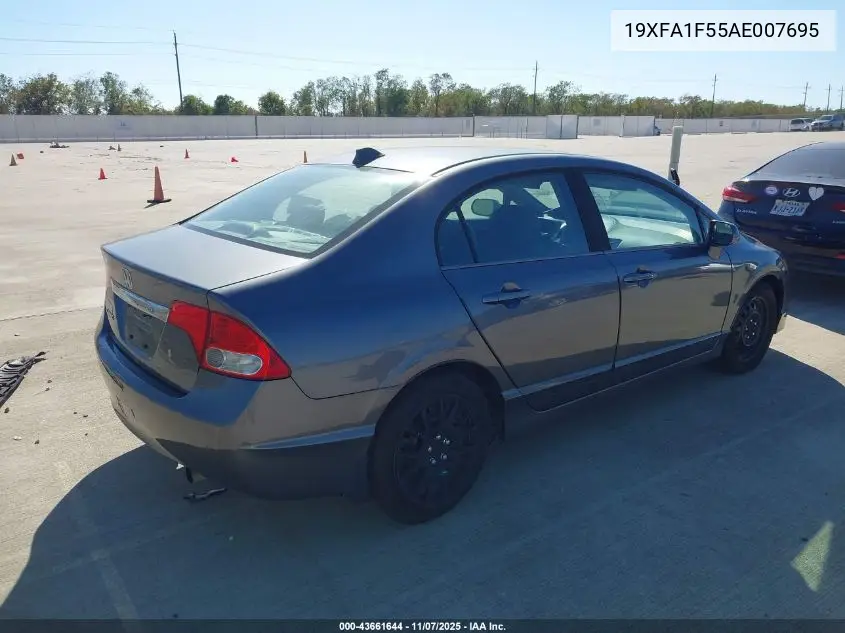 19XFA1F55AE007695 2010 Honda Civic Lx