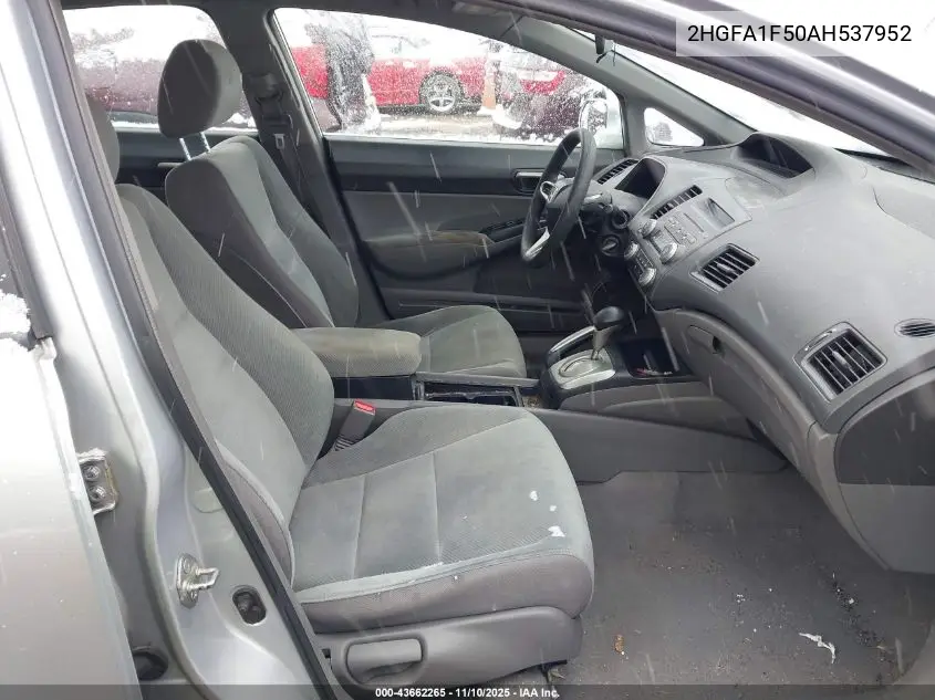 2HGFA1F50AH537952 2010 Honda Civic Lx