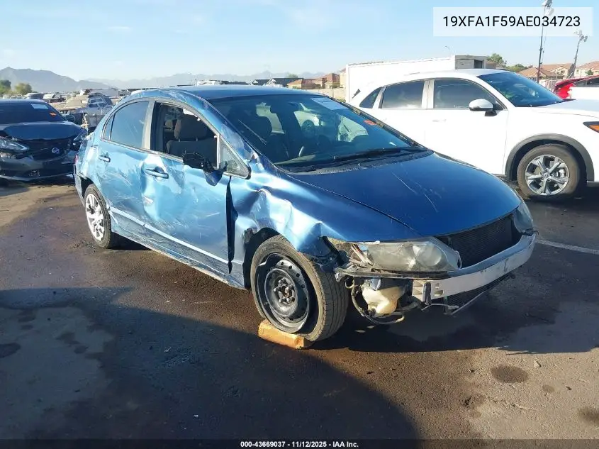 19XFA1F59AE034723 2010 Honda Civic Lx