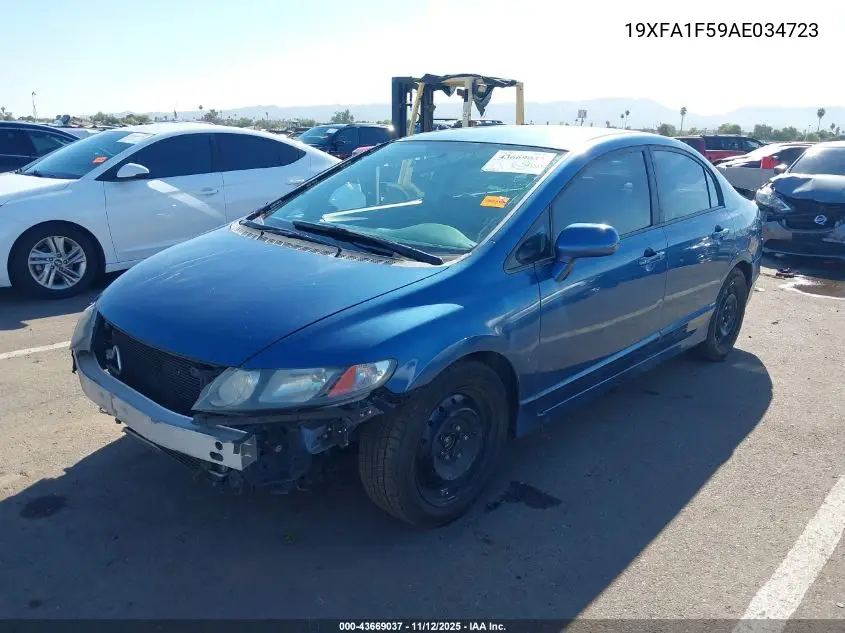19XFA1F59AE034723 2010 Honda Civic Lx