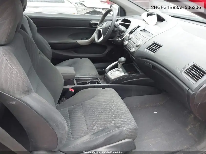 2HGFG1B83AH506306 2010 Honda Civic Ex