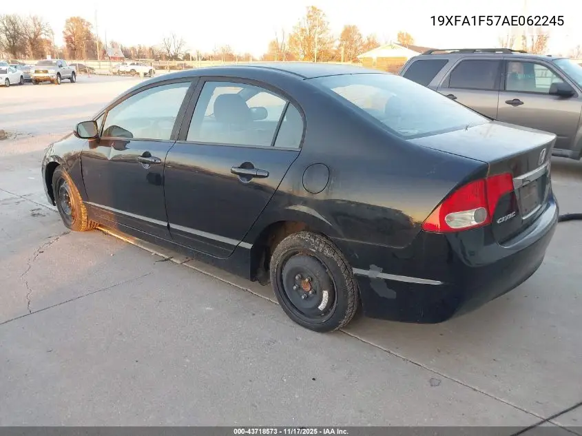 19XFA1F57AE062245 2010 Honda Civic Lx