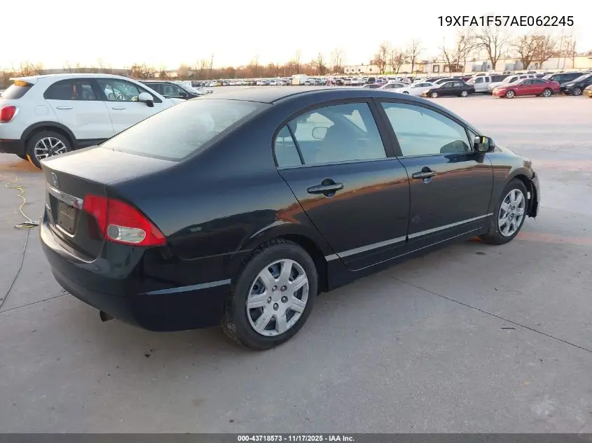 19XFA1F57AE062245 2010 Honda Civic Lx