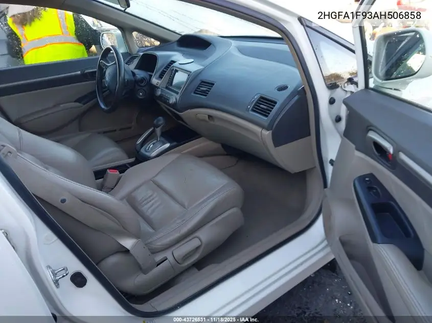 2HGFA1F93AH506858 2010 Honda Civic Ex-L