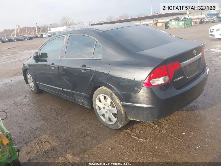 2HGFA1F57AH327123 2010 Honda Civic Lx