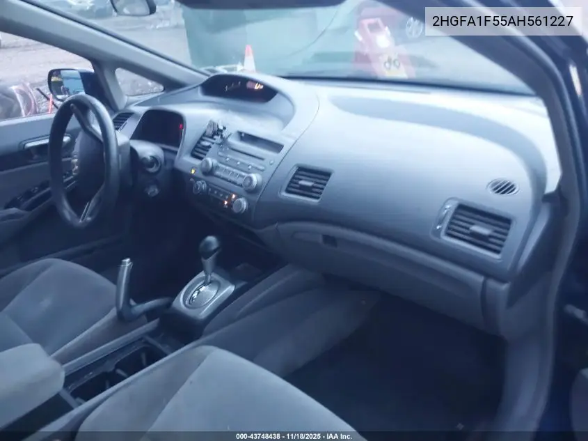 2HGFA1F55AH561227 2010 Honda Civic Lx