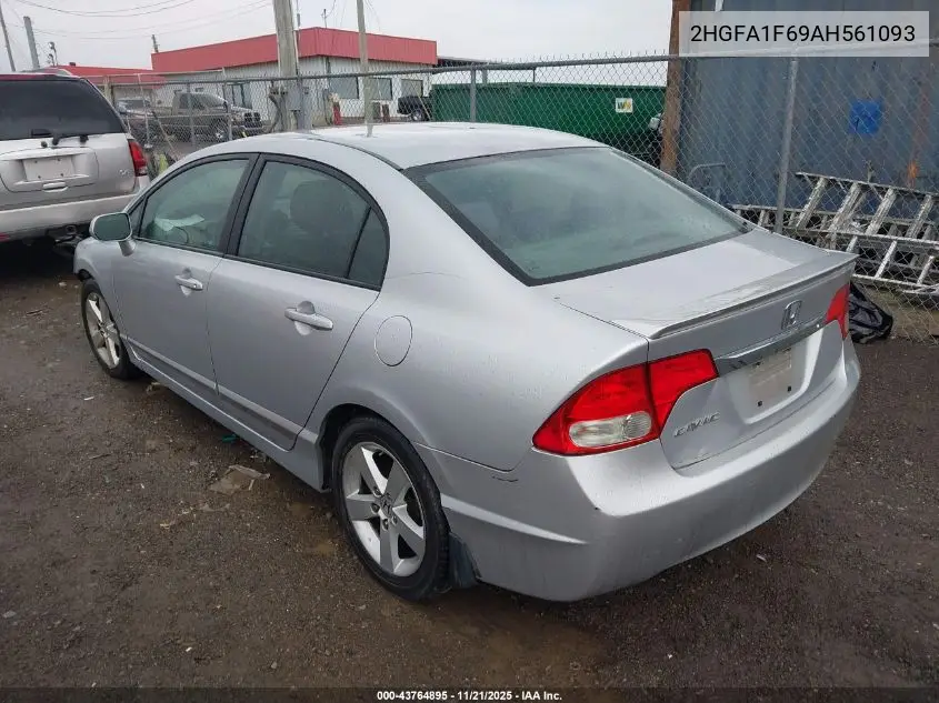 2HGFA1F69AH561093 2010 Honda Civic Lx-S