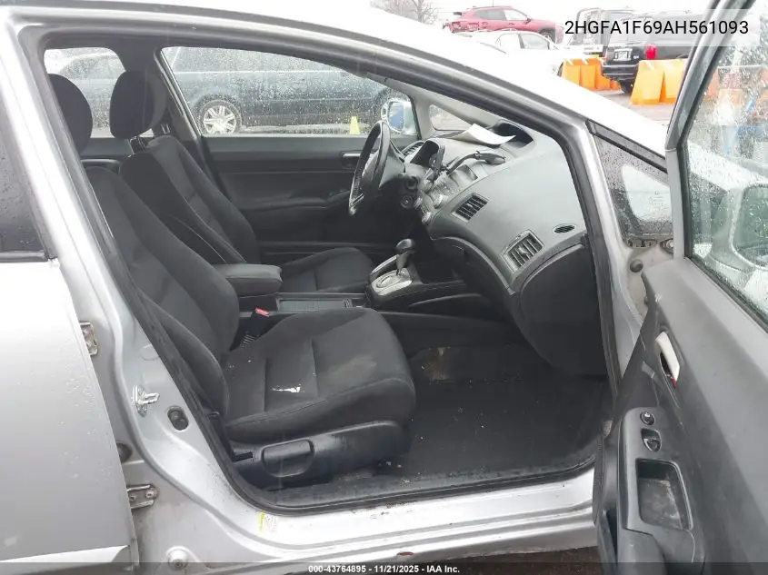 2HGFA1F69AH561093 2010 Honda Civic Lx-S