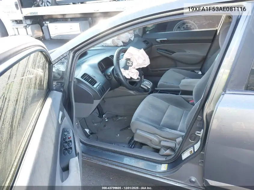 19XFA1F53AE081116 2010 Honda Civic Lx