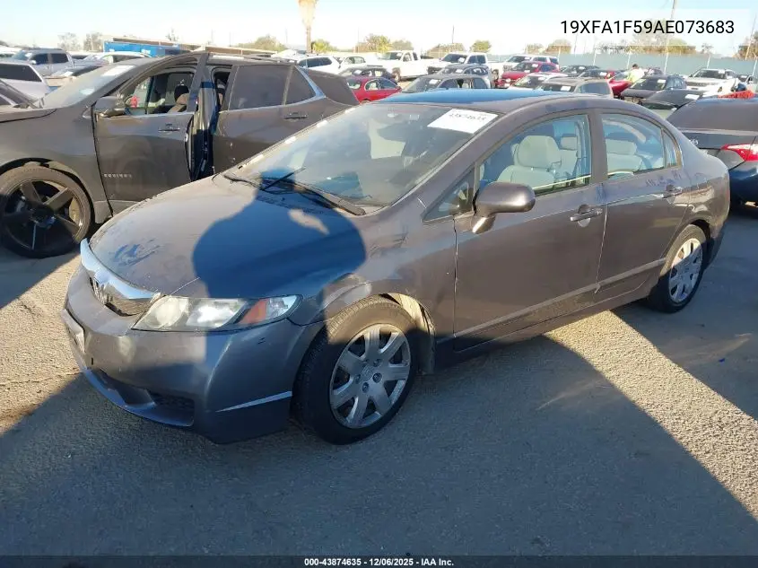19XFA1F59AE073683 2010 Honda Civic Lx